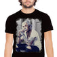 Genius Einstein Tatuato Color & Grey 18-84 T-Shirt Urban Men Uomo 100% Cotone Fiammato STREET STYLE