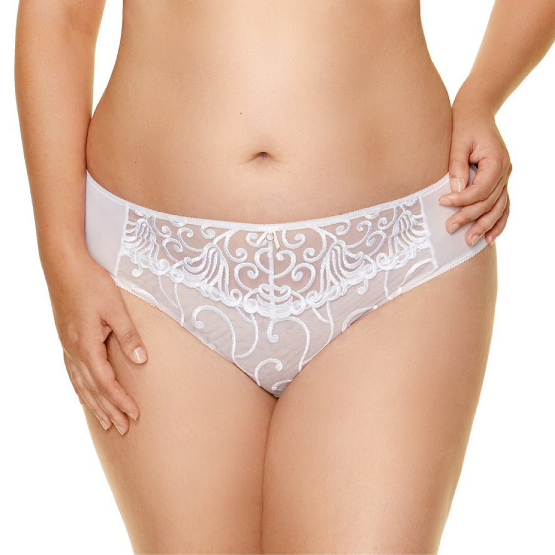 Sheer Low Rise Bikini Panty Gorteks Fiore-2