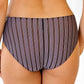Soft Stretch High Waist Brief Panty Daisy Stripe - STREET STYLE