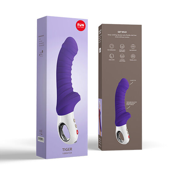 FUN FACTORY - VIBRATORE TIGER G5 VIOLA-3