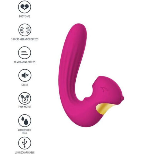 XOCOON - STIMOLATORE CELESTIAL LOVE VIBE FUCSIA-0