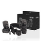 FETISH SUBMISSIVE - POSIZIONE MASTER CON 4 MANETTE RIVESTITE IN NOPRENE-0