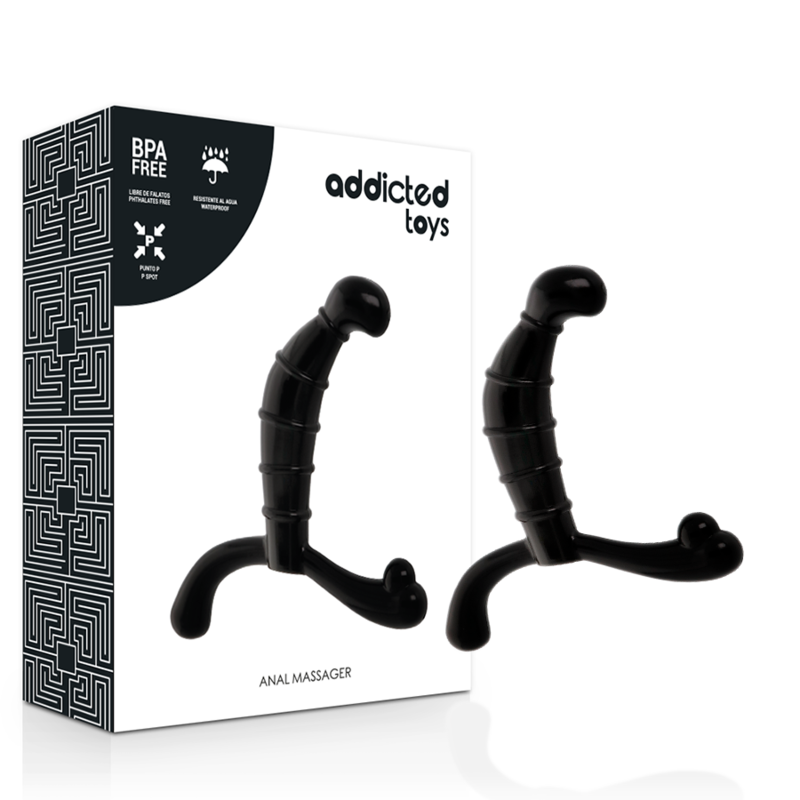 ADDICTED TOYS - PIACERE ANALE DELLA PROSTATA NERO-1
