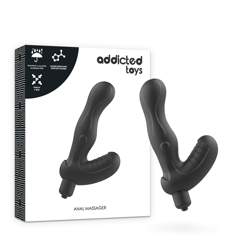 ADDICTED TOYS - P-SPOT VIBE STIMOLATORE ANALE DELLA PROSTATA IN SILICONE-0