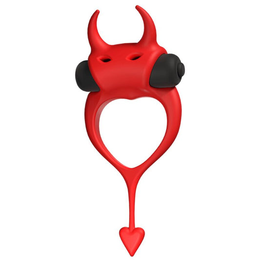 ADRIEN LASTIC - ANELLO VIBRATORE DEVOL COCKRING ROSSO-0