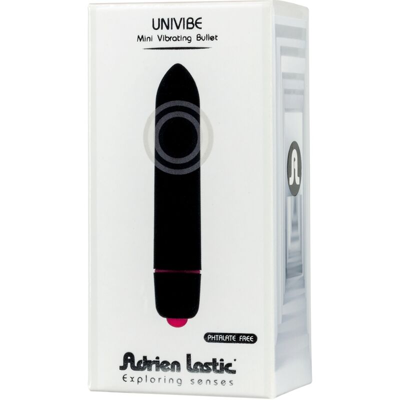 ADRIEN LASTIC - MINI BULLET VIBRANTE UNIVIBE NERO-1