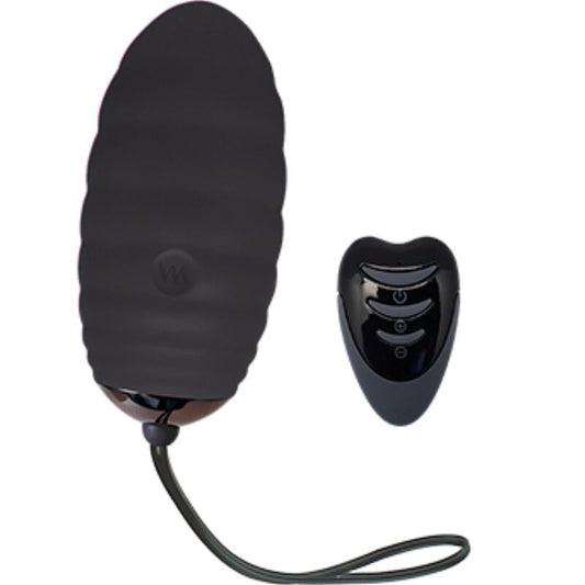 ADRIEN LASTIC - OCEAN BREEZE 2.0 UOVO VIBRANTE RICARICABILE TELECOMANDO NERO-0