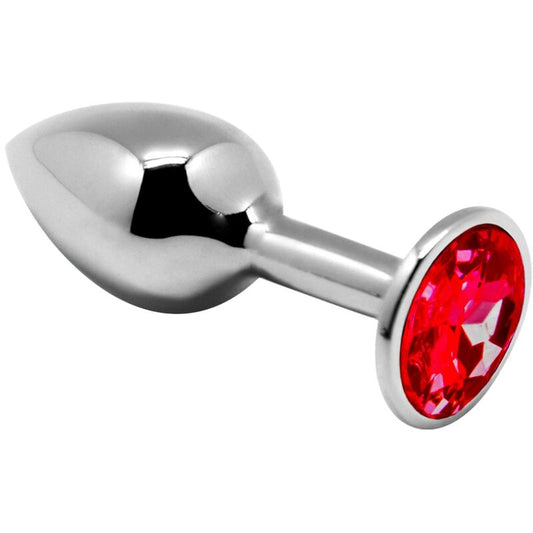 ALIVE - PIACERE ANALE MINI PLUG METAL ROSSO TAGLIA L-0