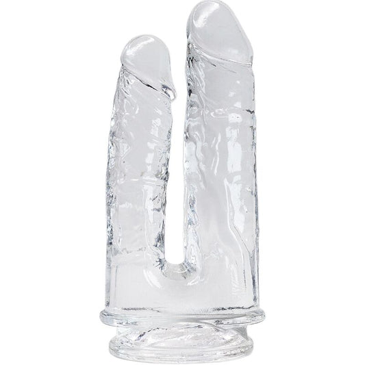 ALIVE - PENE IMPERIUM DOPPIO REALISTICO TRASPARENTE 12/14 CM-0