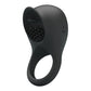 PRETTY LOVE - ANELLO VIBRANTE PER PENE CON LINGUA NERA-0