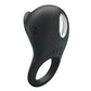PRETTY LOVE - ANELLO VIBRANTE PER PENE CON LINGUA NERA-2