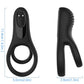 ARMONY - VIBRATORE DOPPIO ANELLO NERO-0