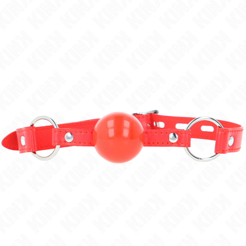 KINK - BALLA IN TPE 4 CM CON SERRATURA ROJO 60 x 2 CM-0