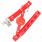 KINK - BALLA IN TPE 4 CM CON SERRATURA ROJO 60 x 2 CM-1