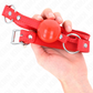 KINK - BALLA IN TPE 4 CM CON SERRATURA ROJO 60 x 2 CM-3