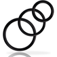ADDICTED TOYS - SET DI ANELLI PER PENE NERO-2
