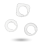 ADDICTED TOYS - SET C-RING TRASPARENTE-2