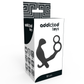 ADDICTED TOYS - PLUG ANALE CON DOPPIO ANELLO PER PENE E TESTICOLI NERI-3