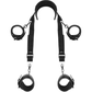 FETISH SUBMISSIVE - POSIZIONE MASTER CON 4 MANETTE RIVESTITE IN NOPRENE-1