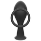 ADDICTED TOYS - PLUG ANALE CON ANELLO IN SILICONE NERO-4