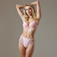 Lace Plunge Push-up Bra Lavinia Dare Me Powder Pink - STREET STYLE