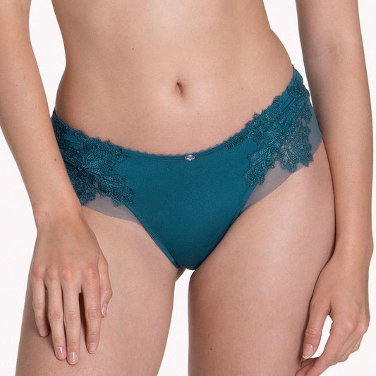 Sheer Lace Side Tanga Panty Lisca Peony-0
