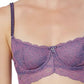 Longline Lace Demi Cup Bra Montelle Boudoir Glamour - STREET STYLE