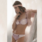 Sassa Pink Cupcake Padded Balconette Bra-2