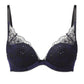 Gossard Graphic Floral Padded Plunge Bra - STREET STYLE