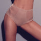 Sheer High Waist Brief Panty Glossies Nude-3