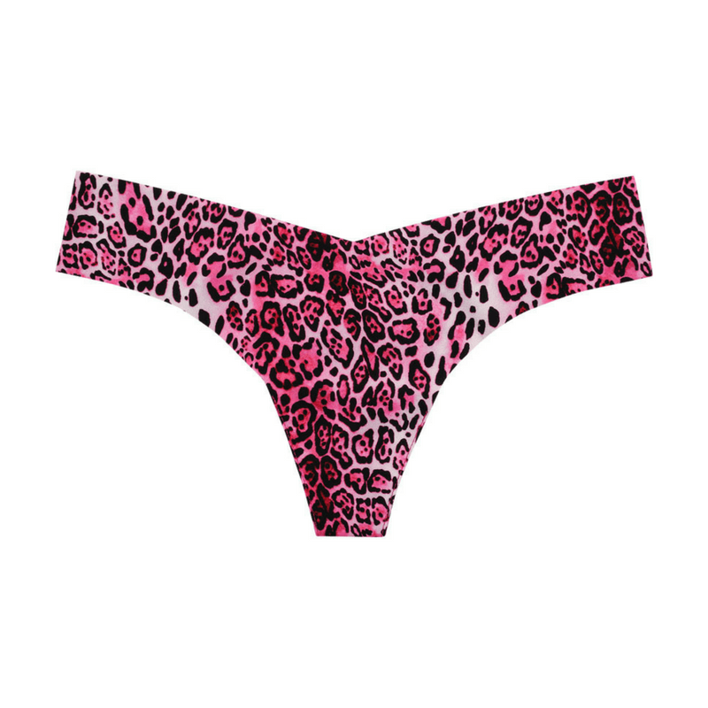 Playful Print Seamless Thong Panty Commando-2