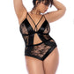 Sheer Lace Teddy Mapale Midnights Captive-4