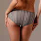 Soft Striped Lace Bikini Panty Polly-1