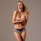 Soft Striped Lace Bikini Panty Polly-2