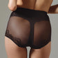 Semi Sheer High Waist Brief Panty Lavinia Mia-1