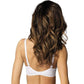Semi-Sheer Half Padded Bra Gorteks Pamela White-1