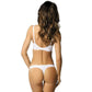 Semi Sheer Thong Panty Gorteks Pamela White-3
