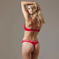 Lauma Rouge Strappy Lace Thong - STREET STYLE