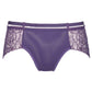 Sheer Lace Boyshort Panty Axami Miami Vibe Purple-2