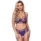 Sheer Lace Boyshort Panty Axami Miami Vibe Purple-4