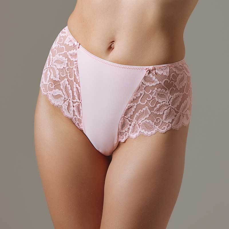 Sheer Lace Tanga Panty Lavinia Dare Me Powder Pink-0