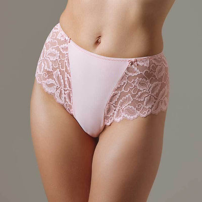 Sheer Lace Tanga Panty Lavinia Dare Me Powder Pink-0