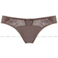 Sheer Low Rise Bikini Panty Gorteks Pamela Mocha-4