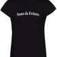 Sono da Evitare Solo Parole 3406 Lady Donna 100% Cotone Pettinato STREET STYLE