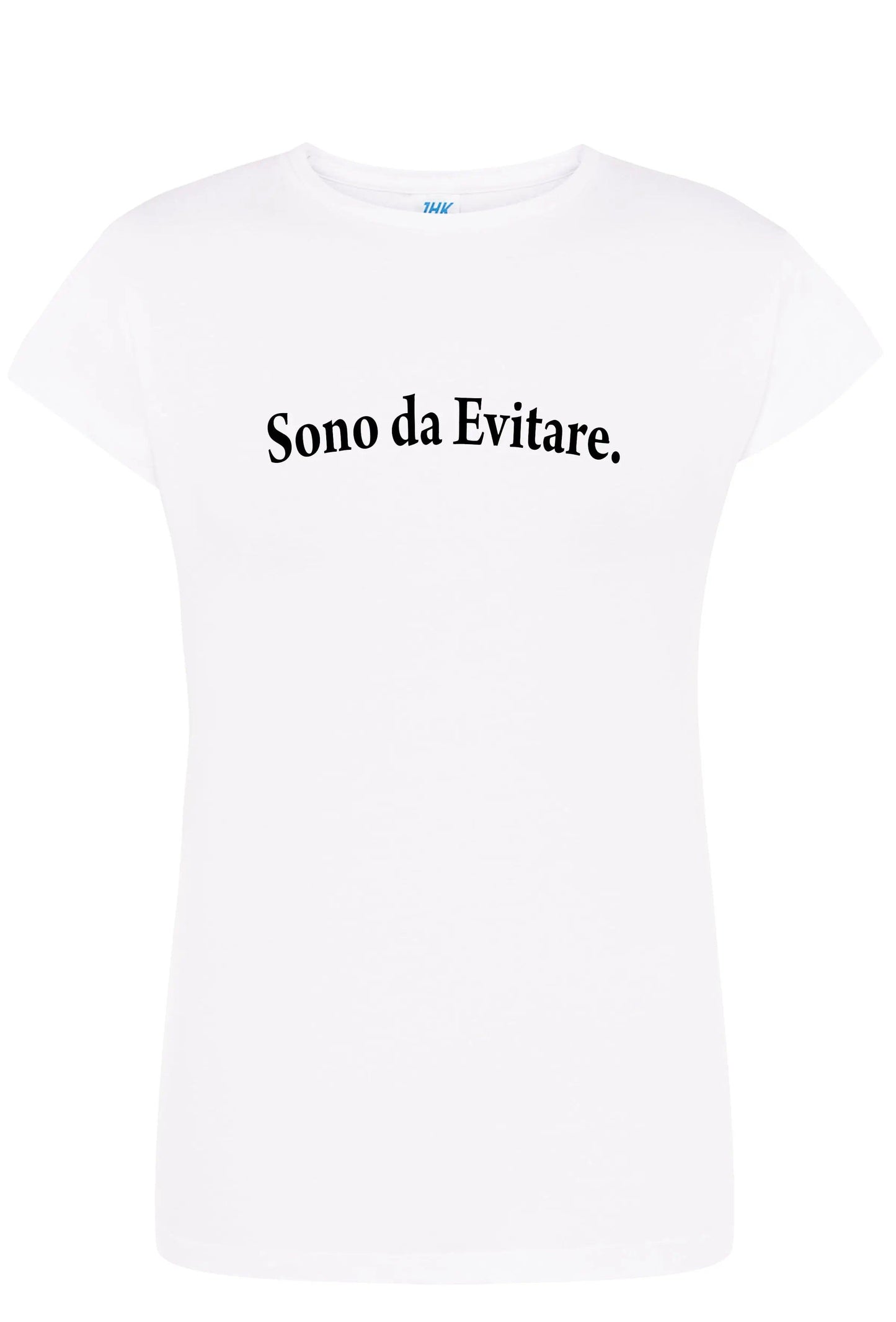 Sono da Evitare Solo Parole 3406 Lady Donna 100% Cotone Pettinato STREET STYLE