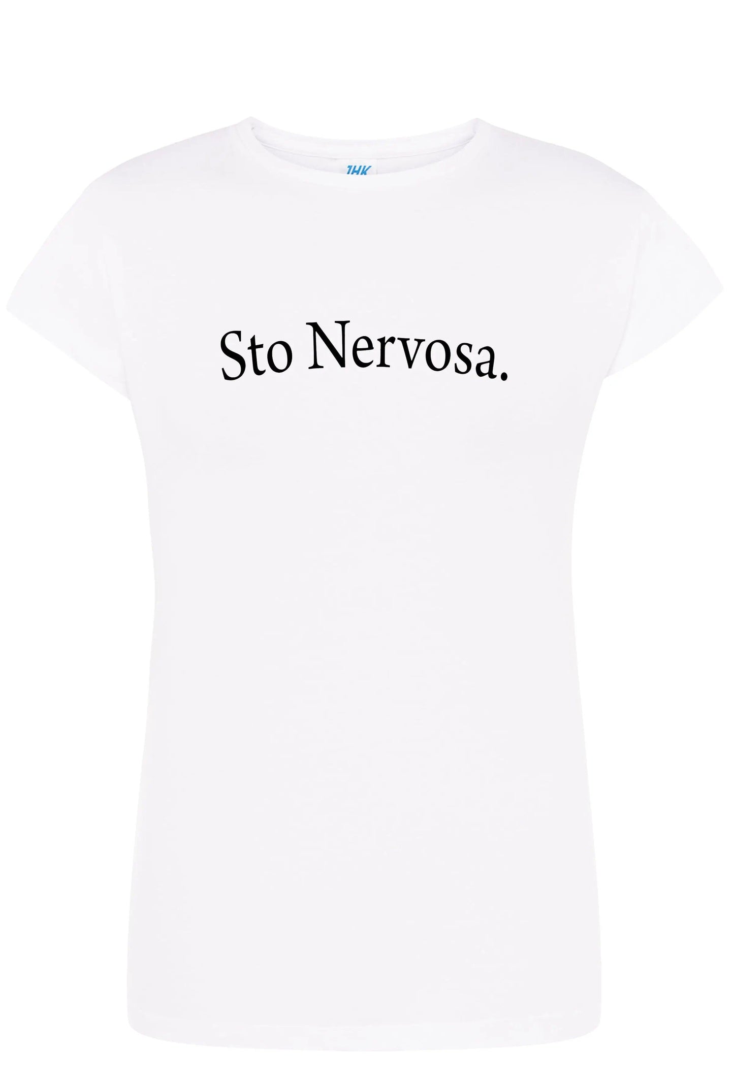 STO NERVOSA Solo Parole 3403 Lady Donna 100% Cotone Pettinato STREET STYLE