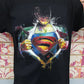 Superman Art. Color 18-20-74 Uomo Fashion 100% Cotone Fiammato - STREET STYLE