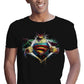 Superman Art. Color 18-20-74 Uomo Fashion 100% Cotone Fiammato STREET STYLE