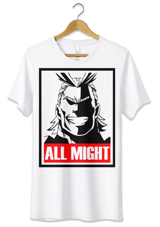 T-Shirt Maglietta All Might My Hero Academia Anime-0