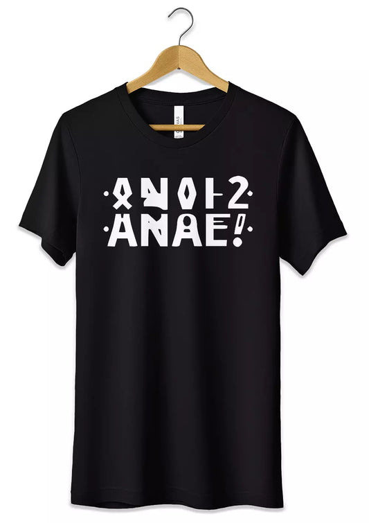 T-Shirt Divertente ANAL? 100% Cotone Unisex-0
